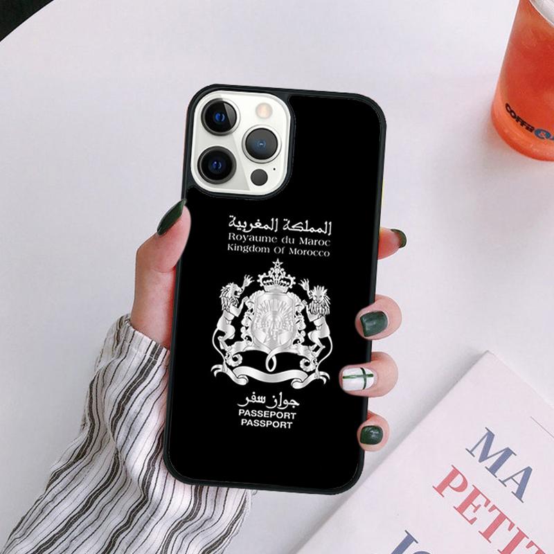 Morocco Flag Phone Case For iPhone 17 Air 14 13 12 16Pro Max 15  Plus Cover Shell Max coque