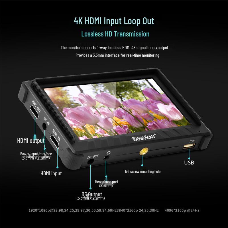 800 Sight Joy P52 4K Full HD Director Monitor for Photography & Mirrorless DSLR Cameras