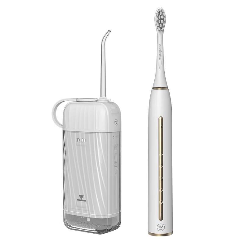 Westinghouse Adult Sonic Electric Toothbrush & Water Flosser Set CN plug (adapter included)