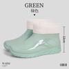 Fashion Rain Shoes Women Wear Waterproof and Non-slip Water Shoes Short Tube Thick-soled Wear-resistant Warm Shoes