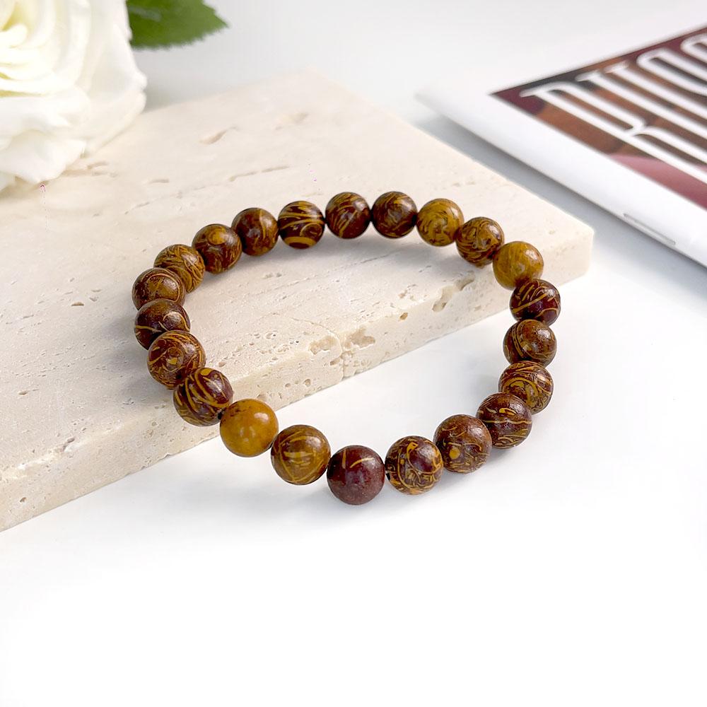 Wholesale 8 Mm Charm Beaded Bracelet Natural Stone Bracelet Crystal Bracelet Natural Stone Beaded Bracelet