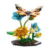 Gobricks MOC Honeybee Butterfly Dragonfly Bricks Cute Model Bee Garden DIY Building Blocks Set Educational Toys For Kids Gift