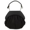 VIVIENNE WESTWOOD Orb Logo Platinum Hardware Leather Clutch Women Clutch Black 49030001WW01F4N401