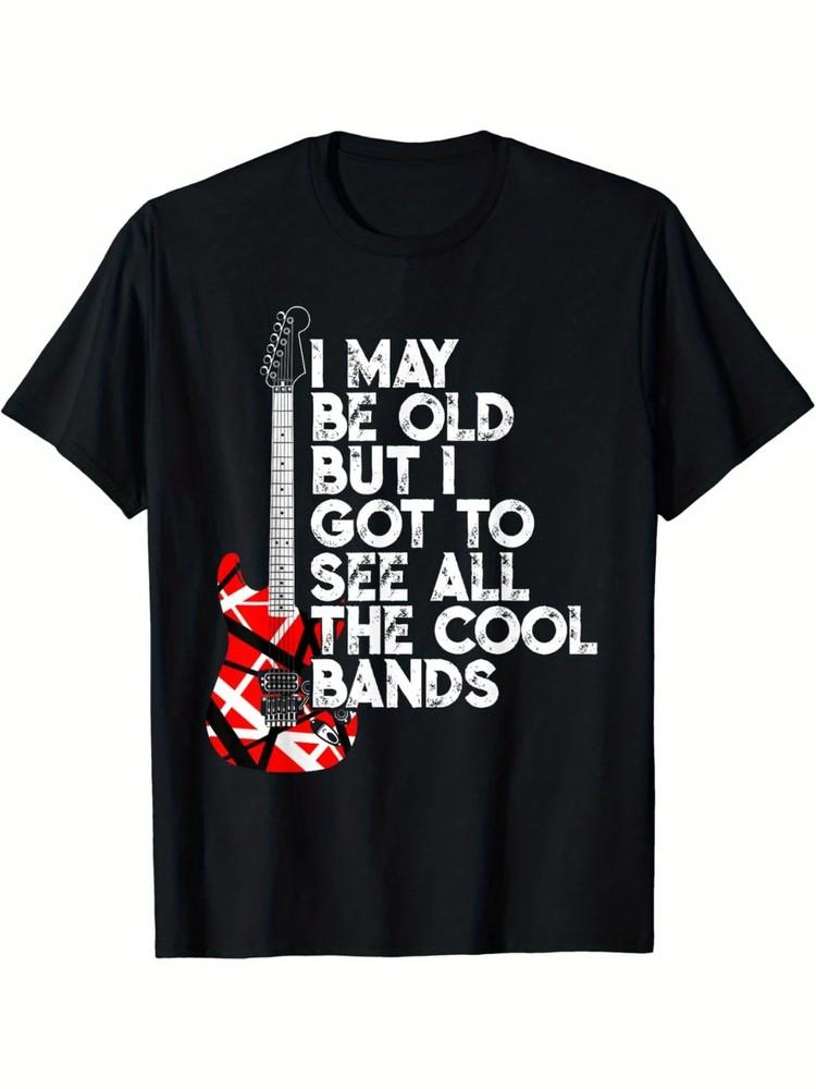 Rock T-shirts - Quality Material Outdoor Men's Clothing - 80's Cool Band Tees