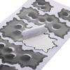 Adesivos à prova d'água com buracos de bala, decalques de corpo, decalques divertidos com buracos de bala 3D em adesivos de carro, modelagem de arranhões realistas