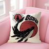 Band G-Gojira Cushion Cover Natural Linen Pillow Case Double-Sided Print Decorative Sofa Pillowcase Home Decor Gift