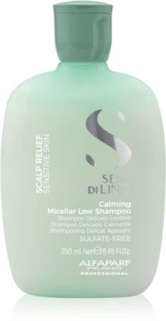 

успокаивающий шампунь для чувствительной кожи головы TU прозрачный