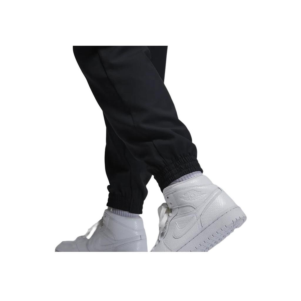 Jordan High-Waisted Joggers with Elastic Cuffs Women Bottoms Black DZ3375-010