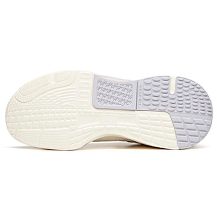 Anta Life Collection MIX Fission Anti Slip Wear Resistant Low Top Sports Casual Shoes Women's White Gray Purple 122118812-2