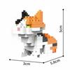 KNEW BUILT Panda Pavone Volpe Pinguino Animale Domestico Gatto Cane Micro Mini Giocattoli da Costruzione-Decorazione Festa Amata dai Bambini,Regalo di Natale,Assemblaggio Puzzle