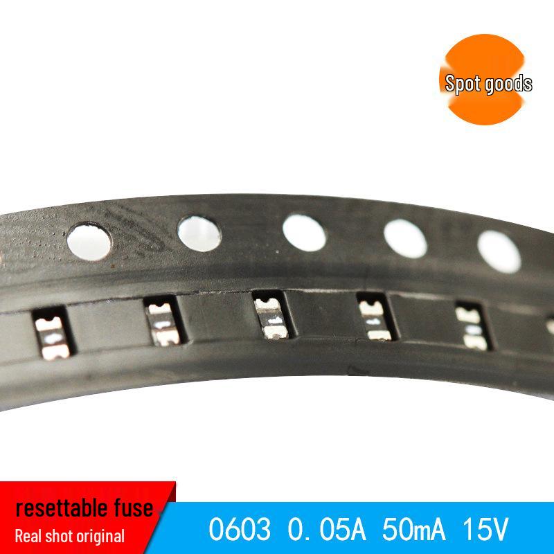 0603 0.05A SMD Fuse, JK-SMD0603-005, Self-healing, 15V/24V