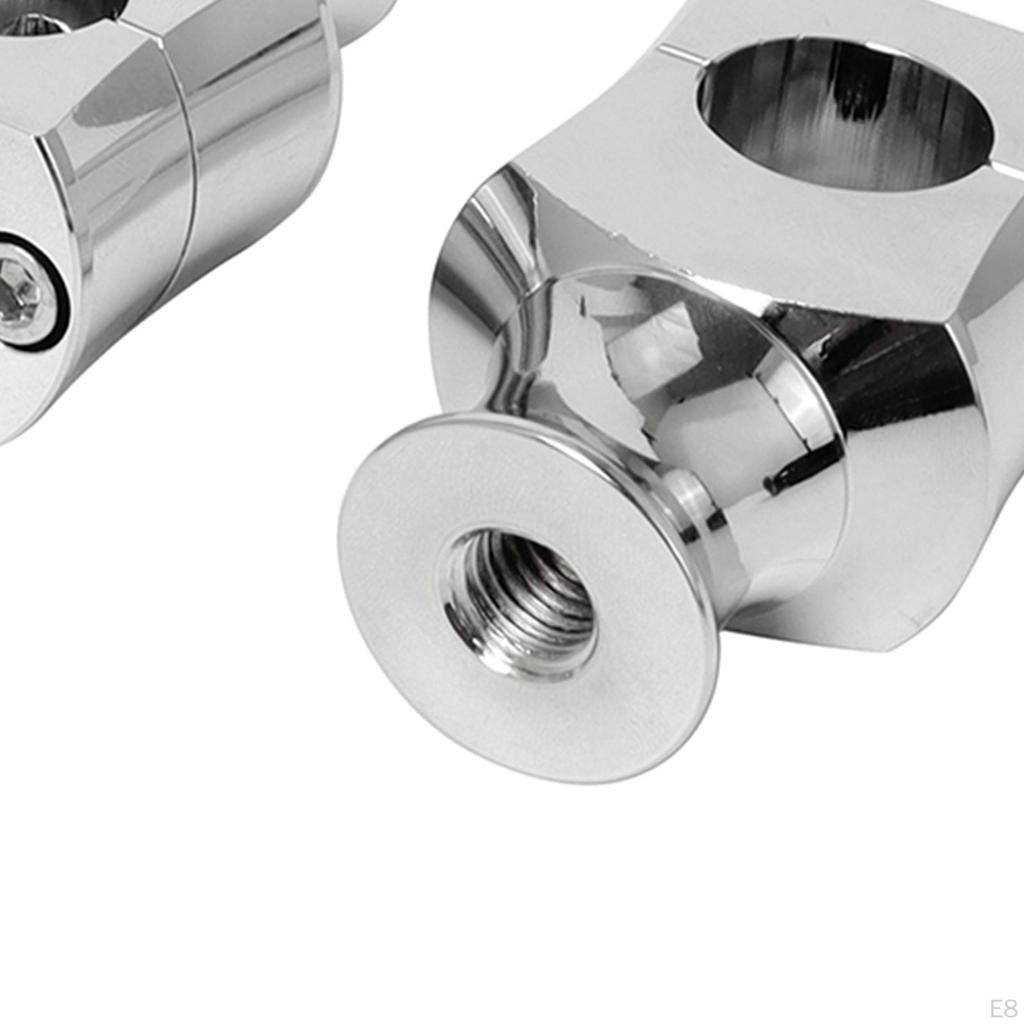 Motorcycle 7/8'' / 1'' Handlebar Riser Clamp Repalcment accessories