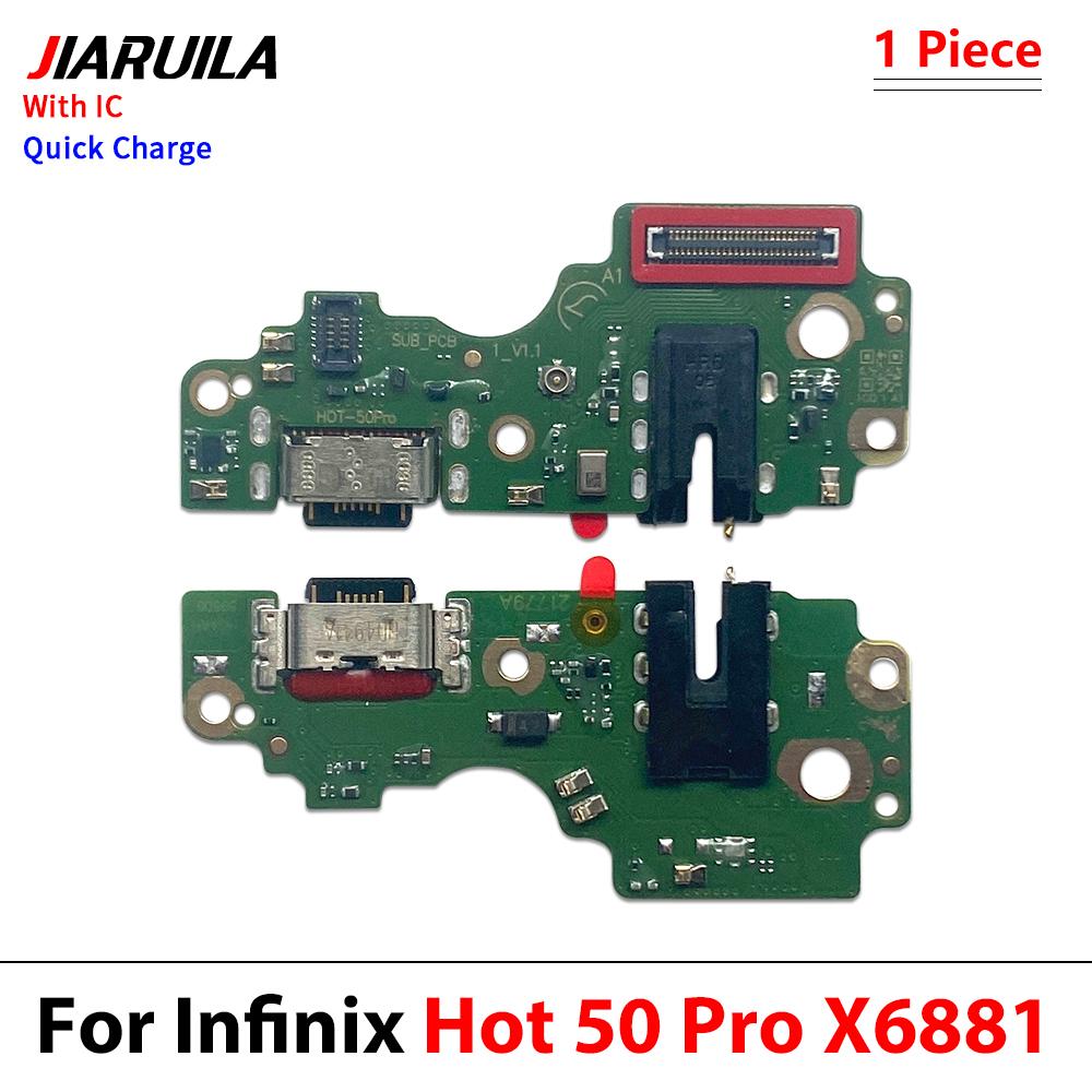 Для Infinix Hot 61i 1G X6711 Hot 11 1G Smart 11 X6711 Note 11X 1G Док-станция USB-зарядное устройство Порт-разъем Шлейф зарядки