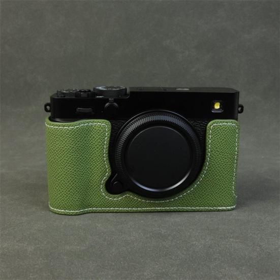 X-E5 Camera Half-Body Case Faux Leather Camera Protection Cover Scratch Bump Dust Resistant Protector