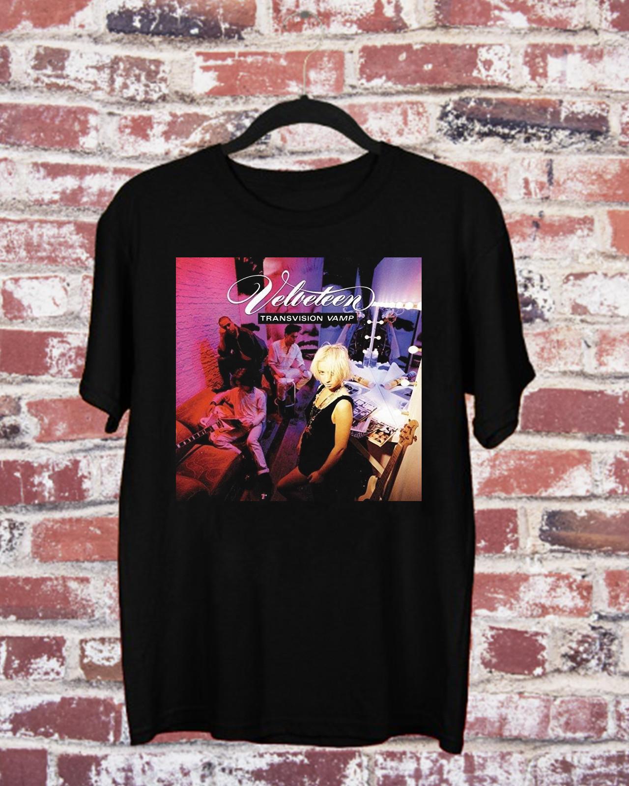 Velveteen - Transvision Vamp Band T Shirt Full Size S-5XL XXXXL