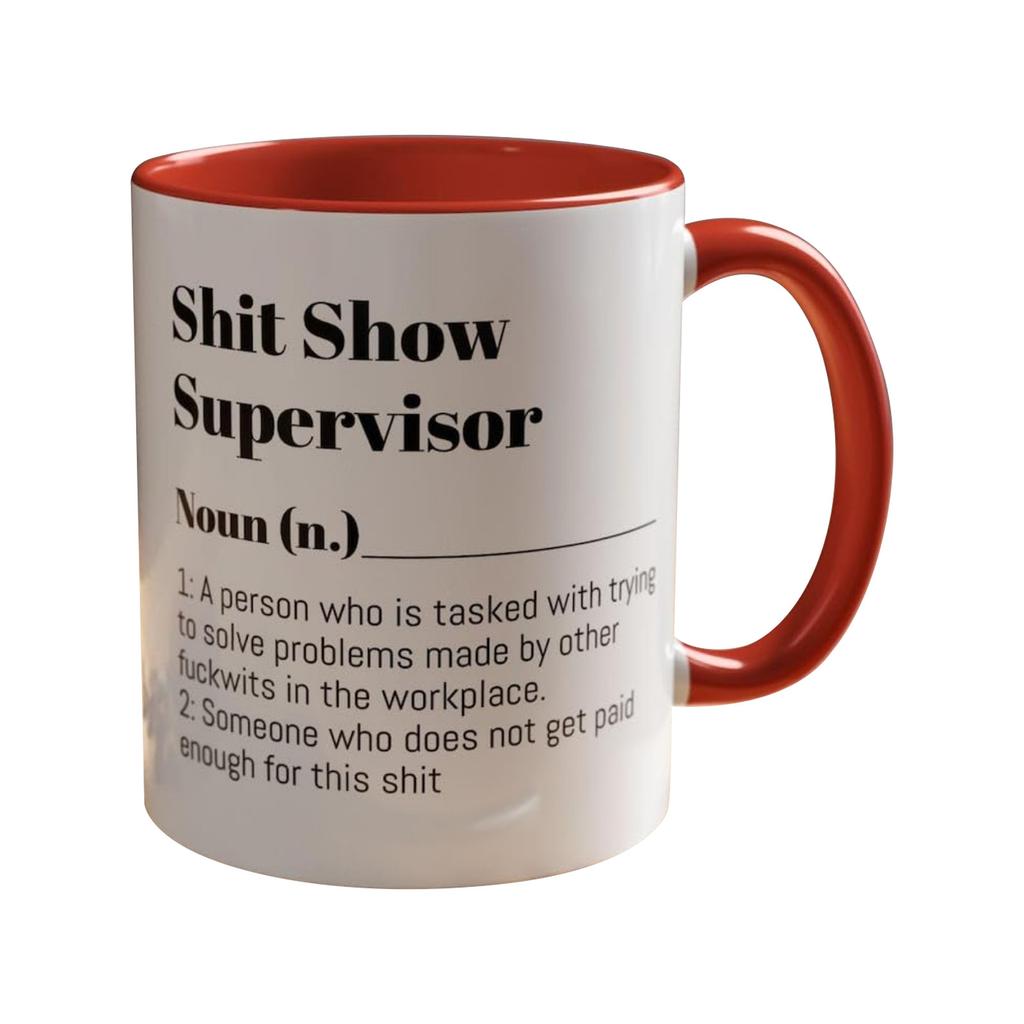 Colleague Gift Satirical Manager Fun Novelty Drinkware Ceramic Mug