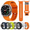 Sport-Silikonband für Samsung Galaxy Watch 7 ultra Armband 47mm Zubehör Armband correa Galaxy Watch ultra Armband 47mm Gürtel