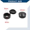 Hihaha Screw Cap Covers/For Car/Plastic 4mm/20pcs Black