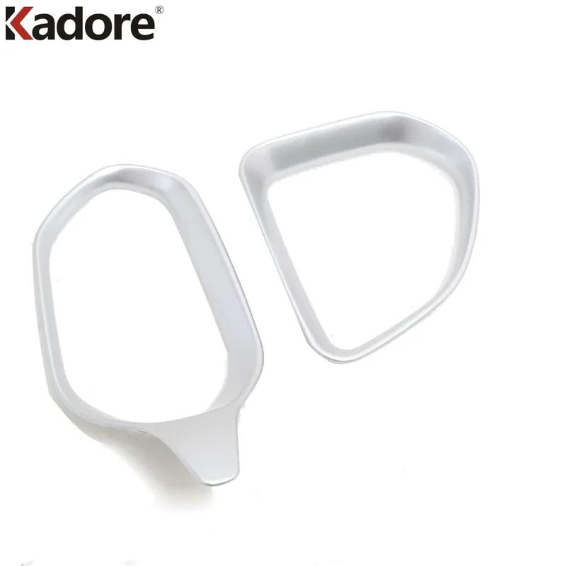 For Jeep Renegade 2014-   2024 2025 Matte Car Front Side Air Condition Vent Outlet Cover Trim Interior Accessories