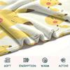 Yellow-background Pikachu  Print Flannel Blanket, High quality Comfortable for All Seasons, Home Decor, Warmth and Comfort