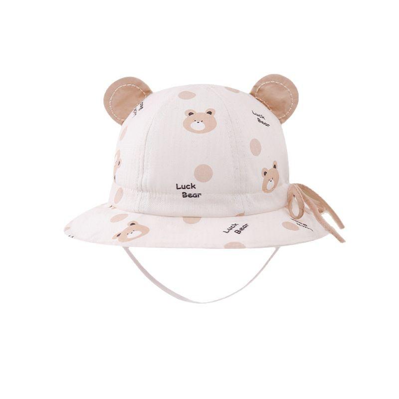 Baby Hat Spring and Autumn Thin Children's Sun Protection Hat Small Age Spring Sun Hat Baby Sun Hat Fisherman Hat