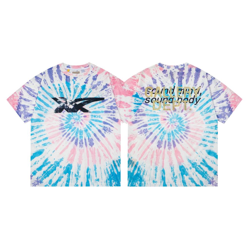 26SS Foreign Trade Gallery Dept T-Shirt Collection Gallery Casual Short Sleeve Men's and Women's Same Style Factory Spot Straight Hair