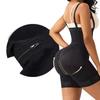 European & American Abdomen Control Hip Lift Body Shaper with Side Zipper