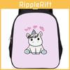 Unisex 3d Unicorn Backpack For Children Roomy Oxford Cloth Book Bag