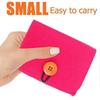Essential Oil Storage Pouch Organizer For Aromatherapy Bottle Daily Use Compact Design Rosy 1 Piece