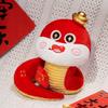 Cartoon Snake Huggable Plush Doll For Kids Soft Cuddly Gift For New Celebrations Year