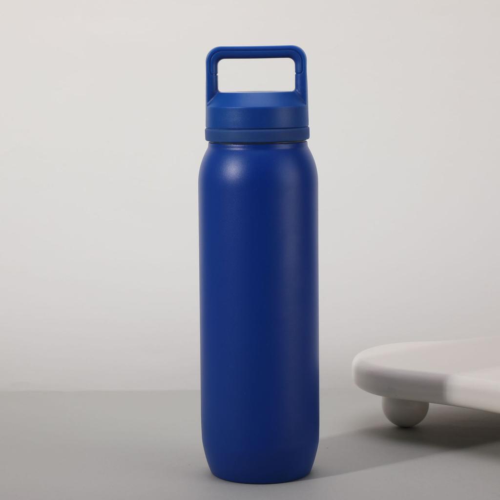 1PC Portable Large Capacity 1100ML Gym Cup Double Drink Sport Water Bottle 304 Stainless Steel Insulated Pocket Cup for Outdoor