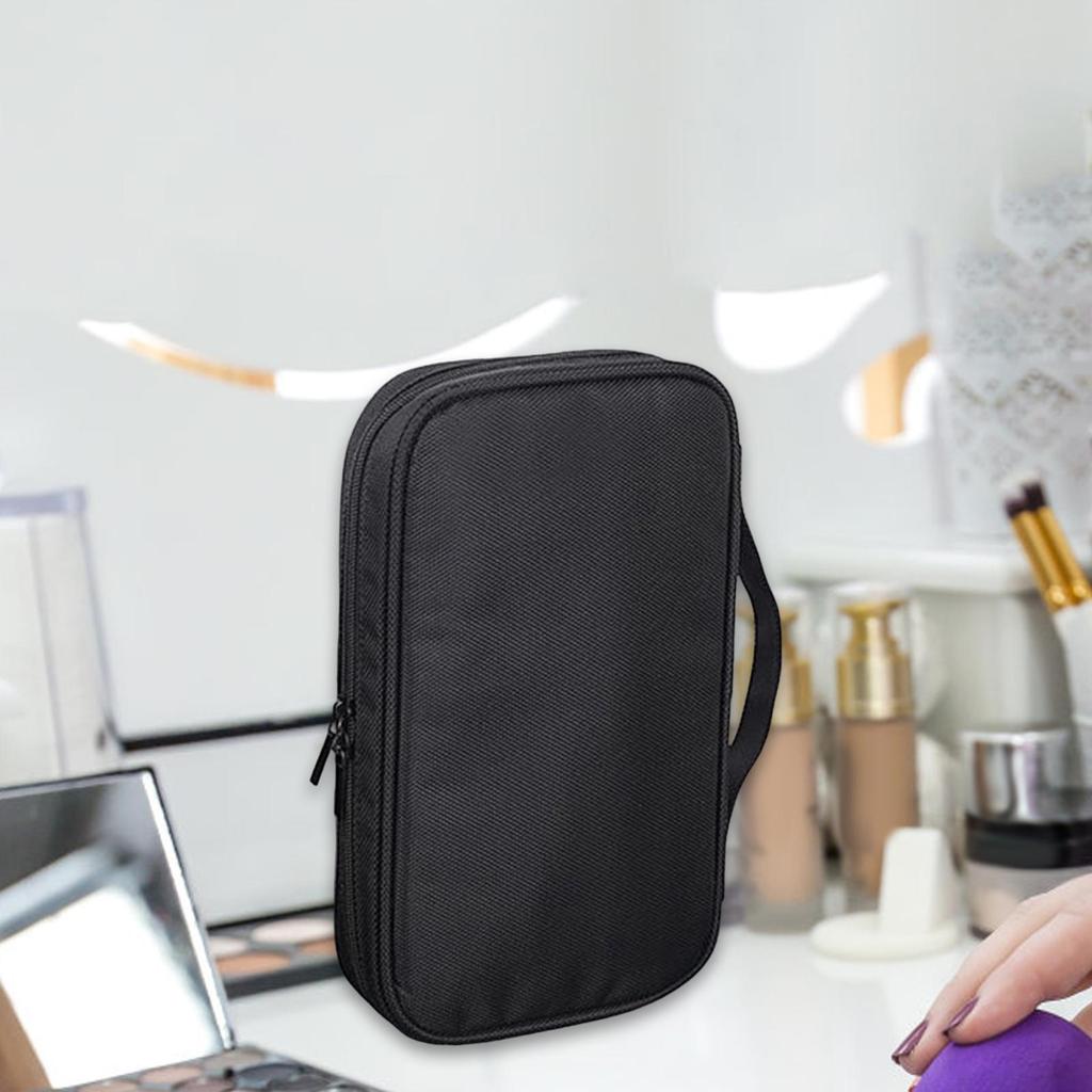 Makeup Brush Bag Organizer Portable Polyester Multifunctional Oxford Cloth