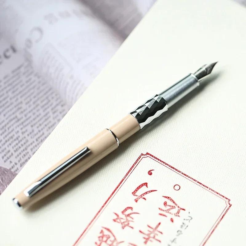 

MAJOHN N102 Multifunctional Fountain Pen EF/F Nib And Pencil Universal Writing Drawing Stationery School Office Gift Pen 10Pcs коричневий