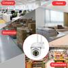 5Ghz&2.4Ghz WiFi Surveillance True 300W 3MP Security Camera 8 LEDS 4X Digital Zoom Automatic Human Tracking Wireless IP Cam Full Color EU CCTV Camera