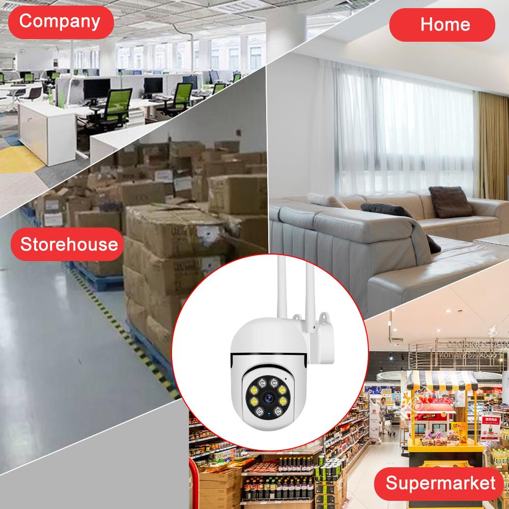 200W Waterproof Night Vision Home Security CameraWireless Wifi IP Camera