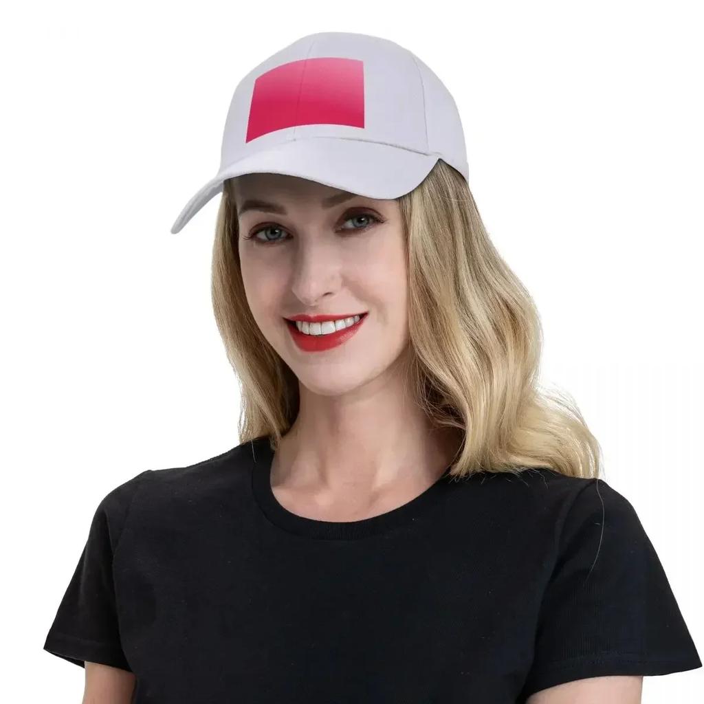 Viva Magenta 2023 Color of the Year and Magenta Pink Ombre Gradient Baseball Cap Fishing cap Mens Hats Women's