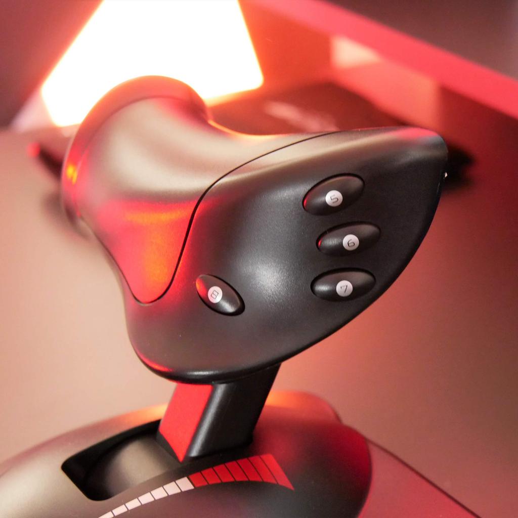 Thrustmaster Flight Stick T Flight Hotas X PC Compatible Flight Simulator Throttle Trigger USB Compatible Warranty 1-Year Manufacturer's