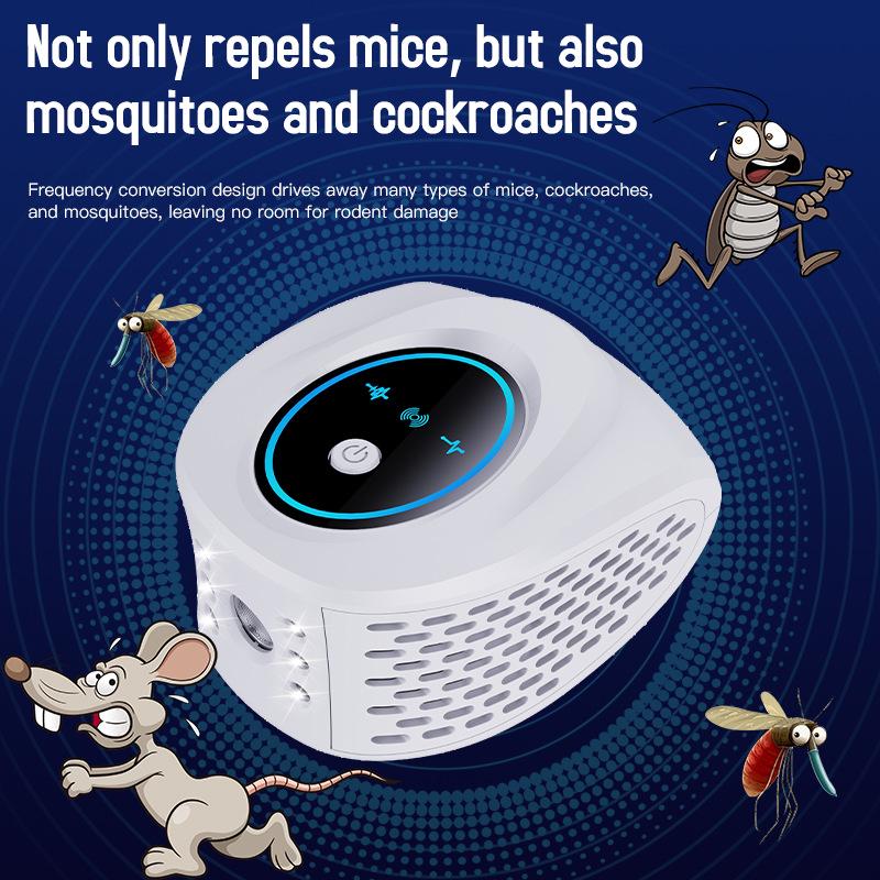 Ultrasonic Pest Repellent: 4-in-1 Mosquito, Rat, and Mouse Repellent Device