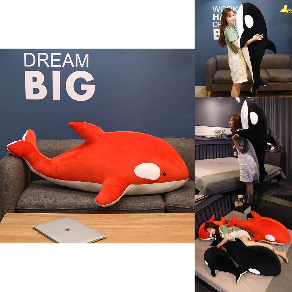 Arknights Skadi Whale Plush Toy Animal Pillow Soft Cuddly Kids Gift 60/80/100cm