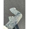 Bramble jacquard jeans American high street vibe pants men's washed spring and autumn new straight slightly curved pants
