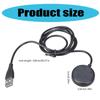 Smartwatch Dock Magnetic Charger Adapter USB Fast Charge Cable Cord Wire Suitable for Watch 3 Wristwatch