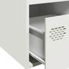 Highboard White 35x39x103.5 Cm Steel