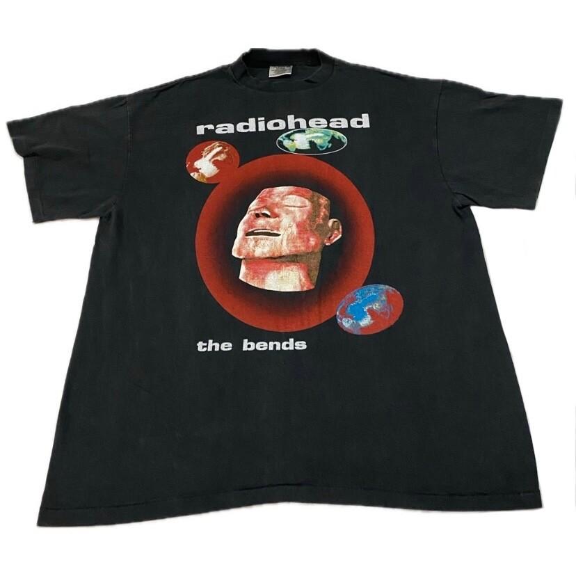Vintage Radiohead The Bends 1995 XL 90s Band Tour Single Stitch Shirt REPRINT