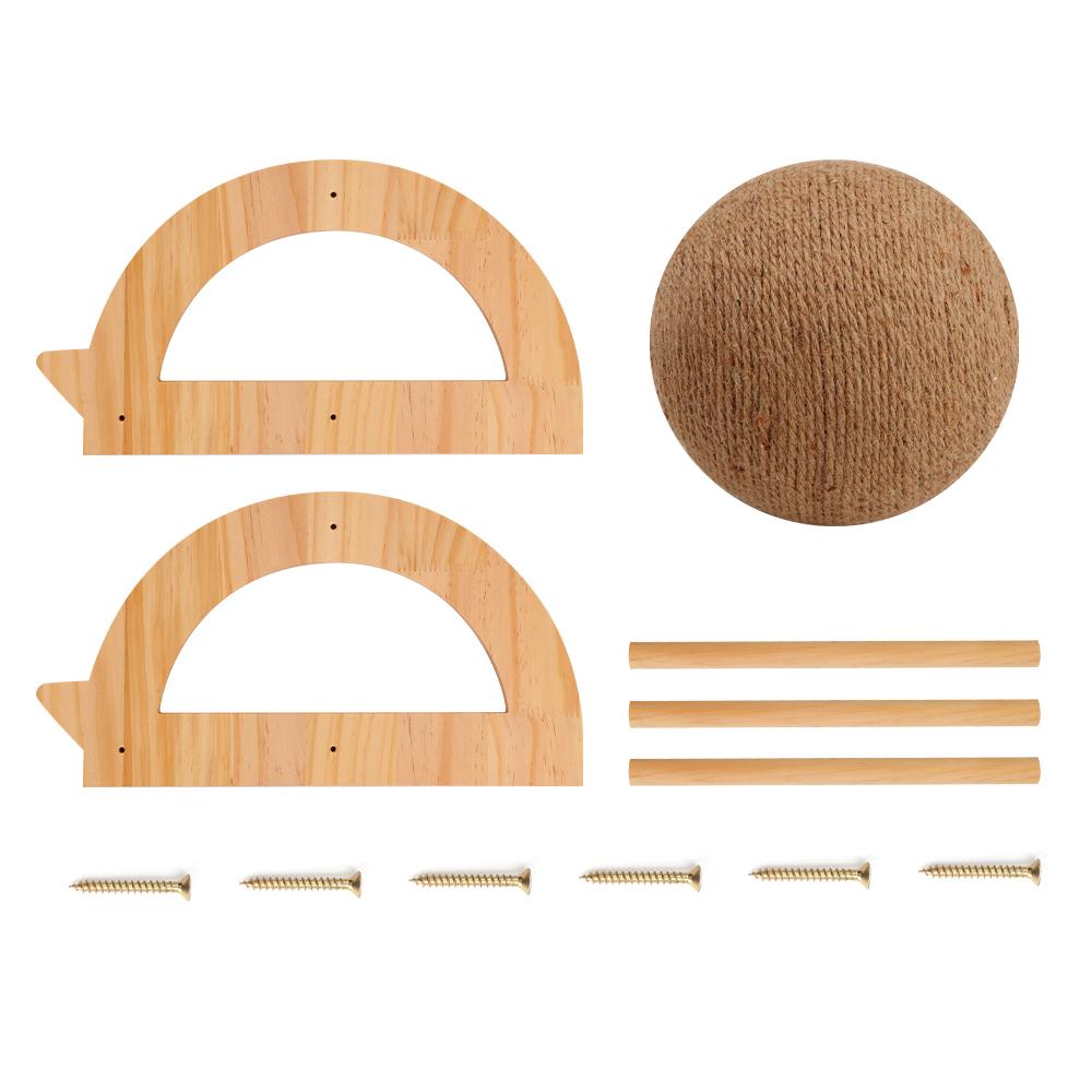 Pet Toy Scratching Sisal Ball - Durable Chew Toy for Entertainment and Stress Relief - Play Item for Pets