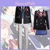 High-quality Polyester Date A Live Cosplay Costume Shido Itsuka And Tohka Yatogami Anime Uniform Jk Style