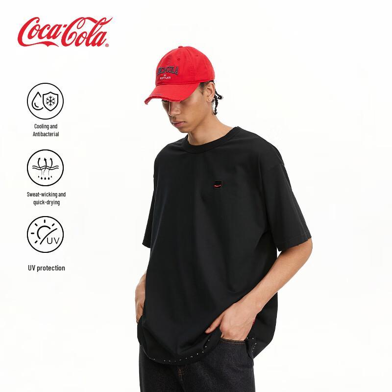 Coca-Cola Cooling Antimicrobial Quick-Dry T-Shirt M