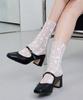 Cesti Grace Slingback Heels (Black)