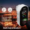 Home & RV CO Detector with Temperature, Humidity, Smoke, and Gas Monitoring