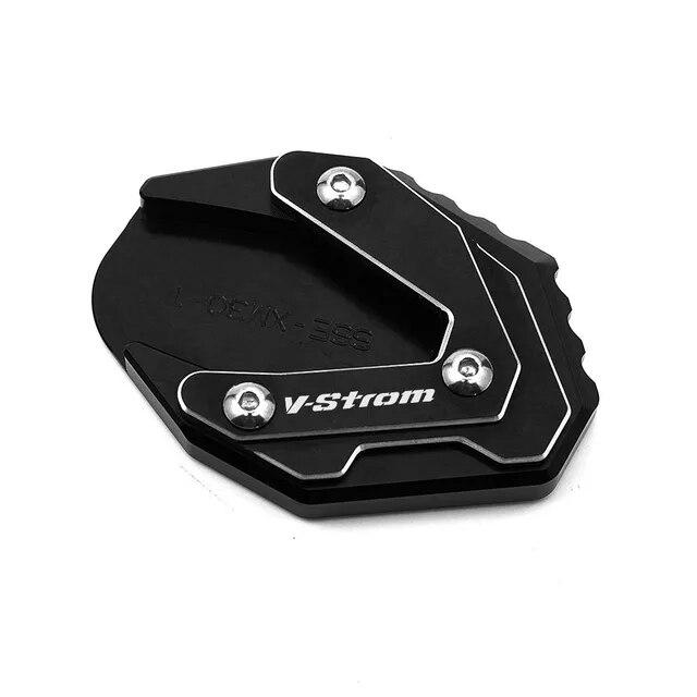 Motorcycle Kickstand Side Stand Extension Pad Support Plate For Suzuki V-Strom DL250 GSX250R VSTROM DL 250 GW250 2017-2022