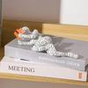 Creative Reading Book Pulp Woman Thinker Statue Decor Art Design Home Decor Accessories Modern Ornament Figurine Collectible
